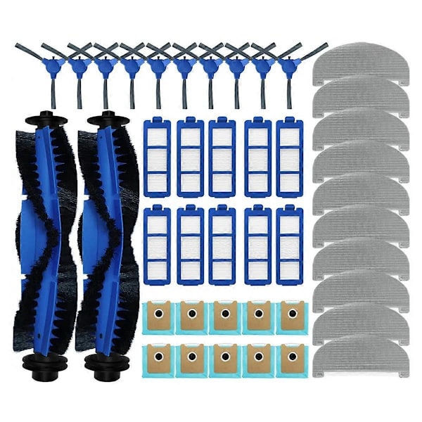 For Clean G40 Hybrid+ / G35+ Rulle Sidebørste Filter Mopp Kluter Rag Robot Støvsuger Tilbehør Reservedeler