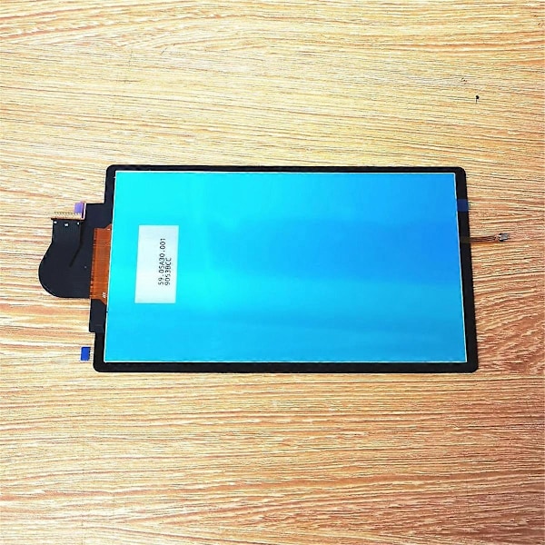 2IN1 Switch Lite -konsolin LCD-näyttö kosketusnäytöllä, täysin asennettu kokoonpano, varaosa Switch Lite -konsolille, vaaleansininen