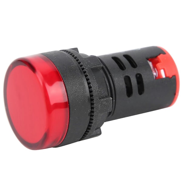 10 st AD16?22DS Hög Ljusstyrka Röd LED Signallampa LED Indikatorlampa för Signalindikation AC220V