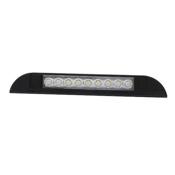 12V 4.5W LED RV Markiisin Valo 9 IP56 Vedenpitävä Valo Jahtiin Merenkulkuun Asuntovaunuun Perävaunun Ulkoportaikkoon (Musta)