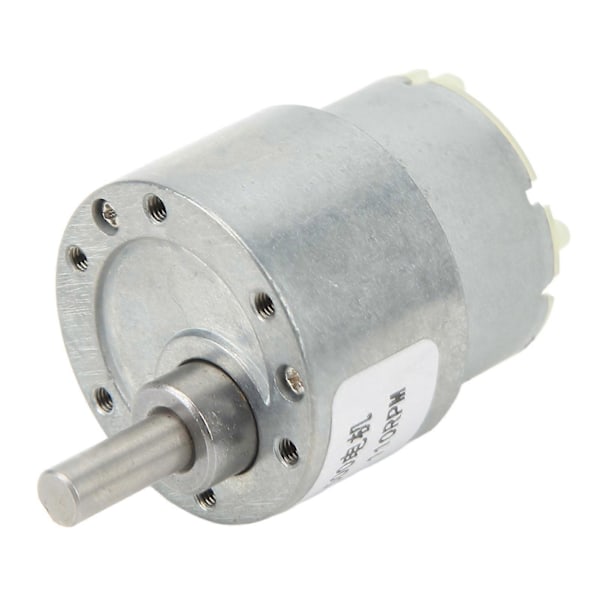 Växelmotor DC 12V 110RPM Hastighetsreducerande Självlåsande Turbin Maskväxelmotor för Maskin