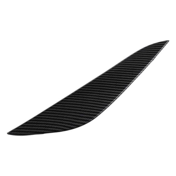 Lett Øyenbryn for Tilbehør Bilfrontlykt Øyenbryn Modell 3 Karbonfiber ABS Dekorativ Stripe