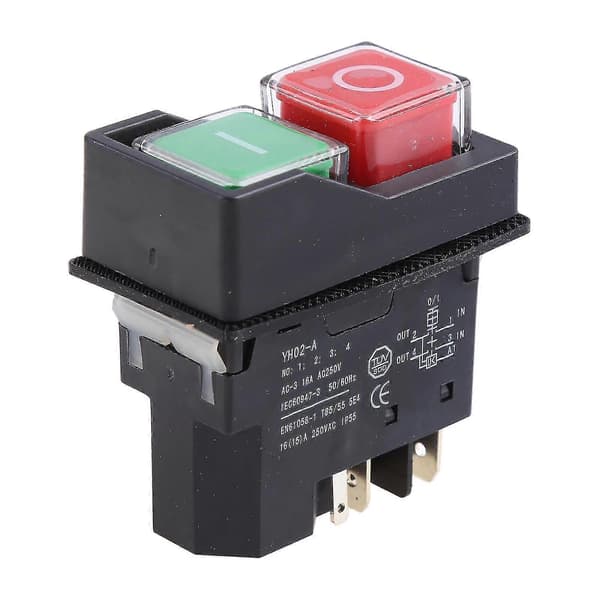Kld-28a Vanntett Magnetisk Bryter Eksplosjonssikre Trykknappbrytere 220v Ip55