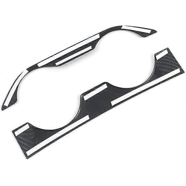Til Ram 1500 2019 2020 Biltilbehør Bageste Sæde Vandkop Ramme Dæk Trim Kulfiber ABS