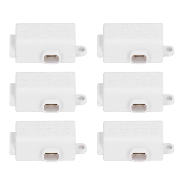 6 st T-typ Splitterblock 3-vägs Inline Kopplingsdosa Hög Effekt ZKT1 400V 60A