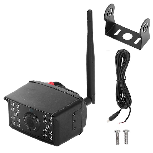 WiFi HD Backkamera IP67 Vattentät 18 LED DC12V till 36V Klar Bild för IOS för Android för Bilar Lastbilar Husbilar Släpvagnar