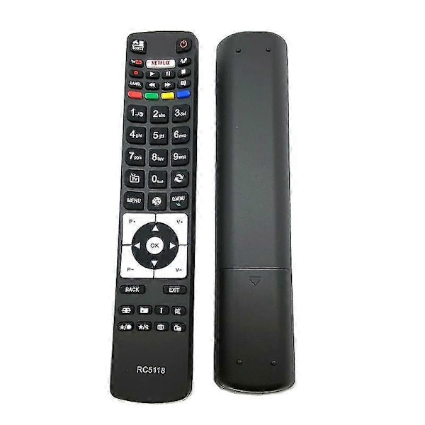 Erstatningsfjernbetjening Universal Tv Rc-5117 Rc5118 Rc5118f RC5118