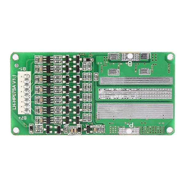 24V 20A 7S Lithium Li-ion 18650 Batteri BMS Beskyttelseskort med Balancering