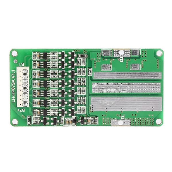24V 20A 7S Litium Li-jon 18650 Batteri BMS Skyddskort med Balansering