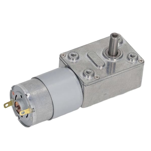 30RPM DC Ormgirmotor Selvlåsende Funksjon Rektangulær Hastighetsreduksjon Girmotor DC24V