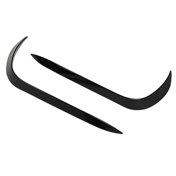 1 Par Front Bumper Splitter Spoiler Venstre og Høyre Gloss Sort Erstatning For Benz GLB?Class X247 2019 til 2023