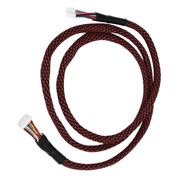 for Chiron Hovedledningsnet Nylon Vævet Sleeve Hotend Kabelnet Udskiftning til Anycubic Chiron