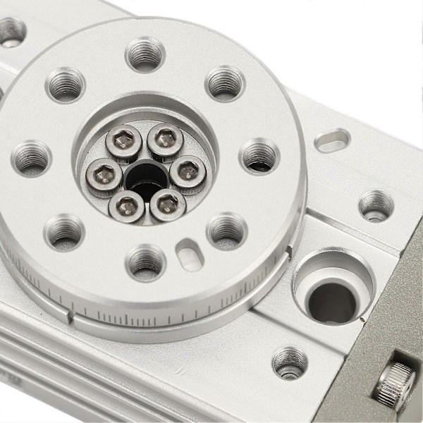 Rotary Pneumatisk Luftsylinder 0 til 190 Graders Justerbar Aluminium Legering Høy Styrke Vanntett Roterende Sylinder 10A