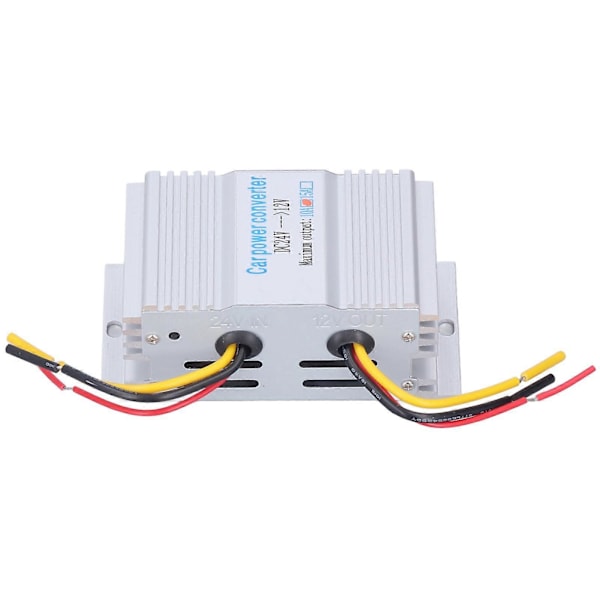 Buck-muunnin DC 24V - DC 12V 10A 120W Jännitesovitin Säädin Virtalähde Ajoneuvoon
