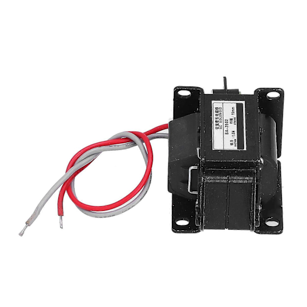 BERM AC Solenoid Elektromagnet Traction Push Pull Elektrisk Magnet AC220V SA?2502