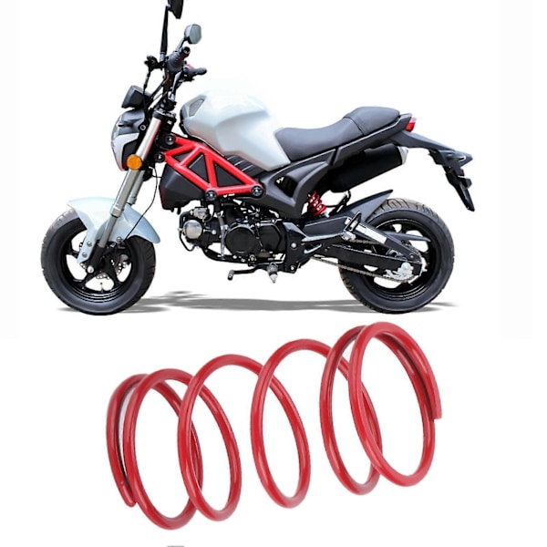 Högpresterande ersättning för momentfjäder för skoter ATV GY6 50 GY6 60 GY6 80 139QMB DIO50 2000RPM