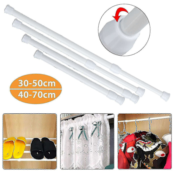 Justerbar Gardinstång 1PC 40cm-70cm