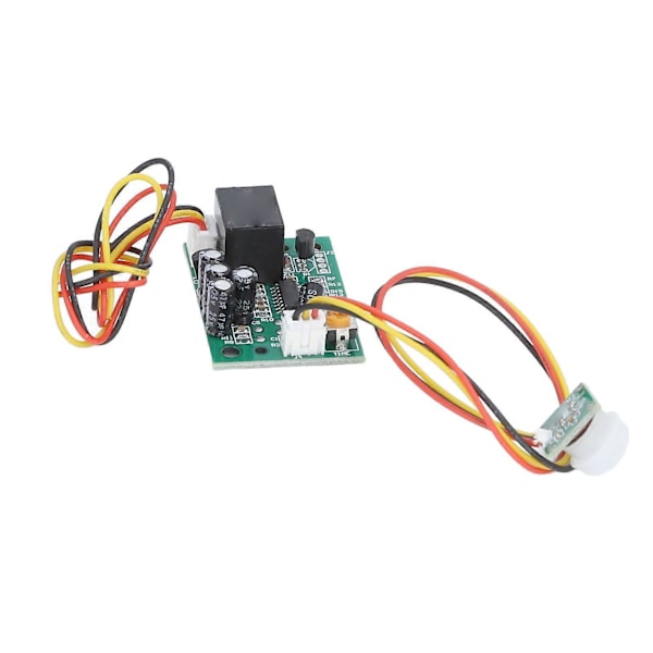 DC 12V PIR Människorörelsesensor Modul Reläutgång Delad Typ Pyroelektrisk Infraröd Avkänningsbrytare Modul TAD?758