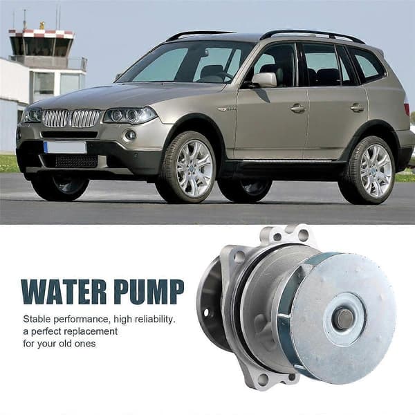 Vandpumpe til kølesystem til E36 E46 320i 323i 328 E91 330 X3 E83 E86 Z4 E85 Z3 M52 N52 11511437648 11511722536
