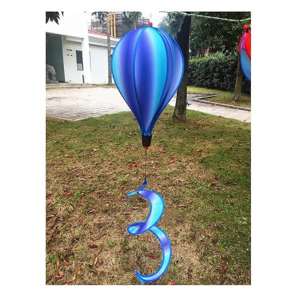 Hängande Vindspel med Luftballonger Regnbåge Vindsocka Regnbåge Luftballong Luftballong Vind Regnbåge Curlie Gårdar