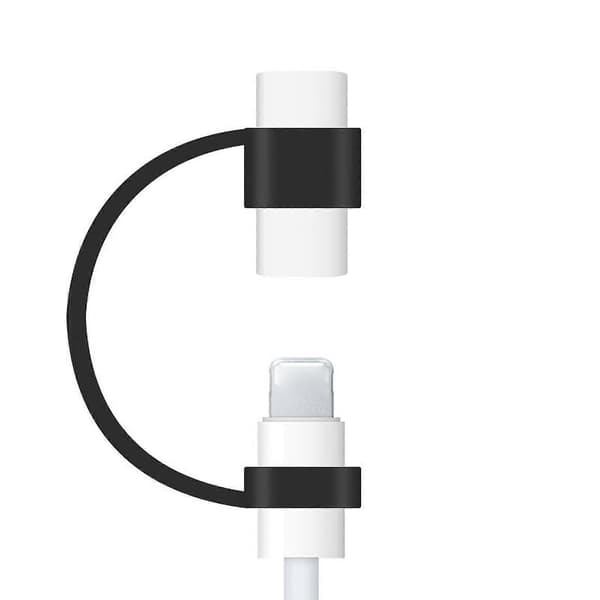 Kaapelisovittimen pidike USB-C:lle, Micro USB -tabletin kosketuskynän suojus Black