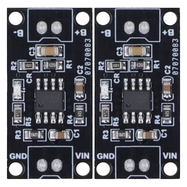 2 stk. NiMH Batteriladebrett Bærbar Slitesterk CC CV Batterilademodul 1A 3V MRB048C