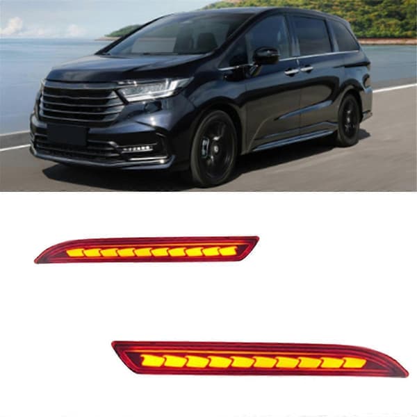 LED-reflektor bakfanger for Odyssey 2015-2024 City 2023-2024 ELYSION Dynamisk tåkelysreflektor Varsellampe