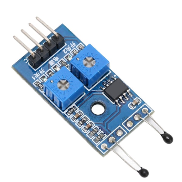 NTC Termisk Sensormodul 2 Kanal Temperaturkontroll Kretskort Elektroniska Moduler