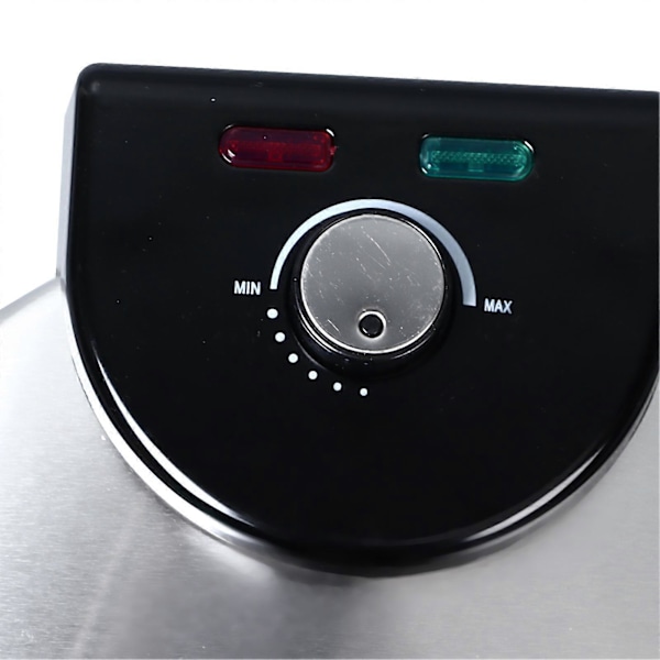 Elektrisk pizzaugn Non-stick Justerbar temperatur Rostfritt stål Pannkaksmaskin Crêpesmaskin för hemmet