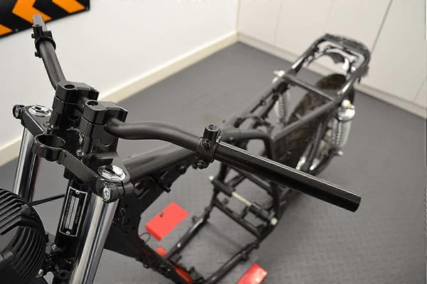 2 st Motorcykel Backspegelfäste för Styre med 8 mm Gänga, Adapter för Montering av Backspegel
