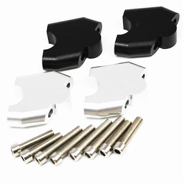Motorcykel Riser Løfte Styrklemme Styr Riser Kit til NC700X NC700S NC750X NC750S CB500F CB500 Sort