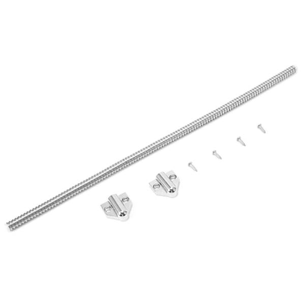 1 stk. 40 cm lang dørsløyfe med trekantender for synlig tappmontering, beskytter ledning/kabel