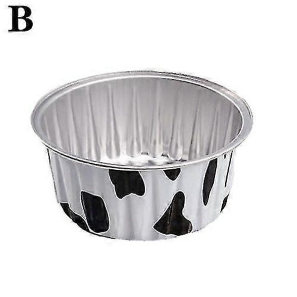 10 kpl Alumiinifoliovuoka cow color