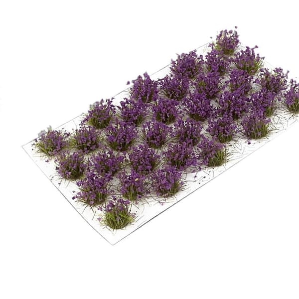 DIY Modellbyggesett Kunstgress Blomsterblad Hage Plen Mini Landskapsdekor Tilbehør Leke C