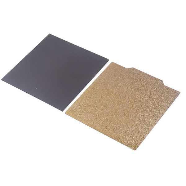 PEI Stål Magnetisk Byggplatta 230x230MM Dubbelsidig Texturerad Flexibel Utskriftsbädd Plattform för 3D-skrivare
