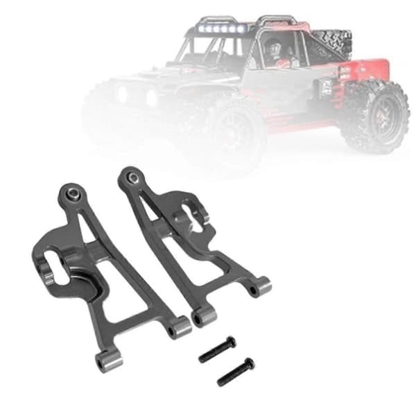 RC Bil Forreste Nedre Bærearmskomponenter til Go 1/14 14209 14210 H14BM RC Bil Opgraderingsdele Titanium