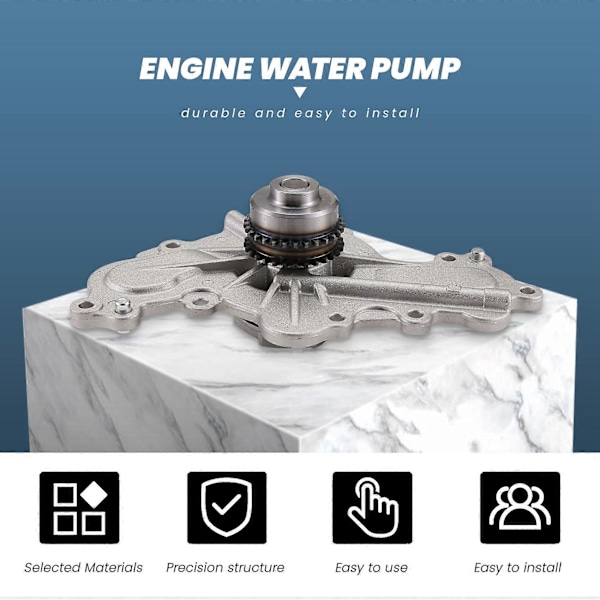 Vandpumpe 252-955 AA5Z8501C til Explorer Flex Taurus Edge til MKS 3.5L 3.7L