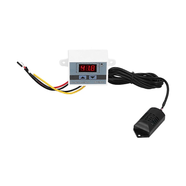 Digital Fuktighetskontroller Modul LED Hygrometer Sensor Kontrollbryter 0~99% RH XHW3005 24V