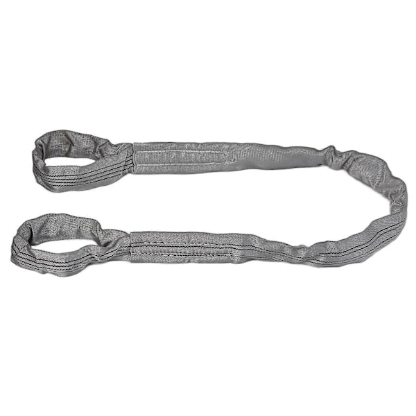 4T Rund Løftestropp Dobbel Spenne Fleksible PES Løkkestropper Kranutstyr Bred 85mm 3 Meter