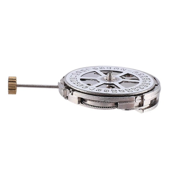 8215 Urverk Automatiskt Mekaniskt 3 Positioner Enkel Kalender Urverk Urtillbehör