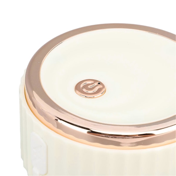 Blenderkopp Beige 300ml 1500mAh USB Oppladbar Trådløs 22000rpm Smoothie Blenderkopp med 3D-blader for Shakes og Juice