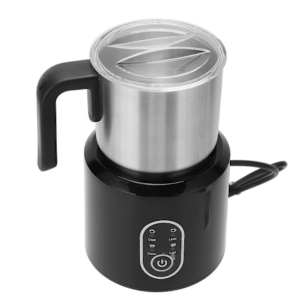 Elektrisk melkeskummer helautomatisk varm kald skummaskin for hjemmerestaurant 700ML