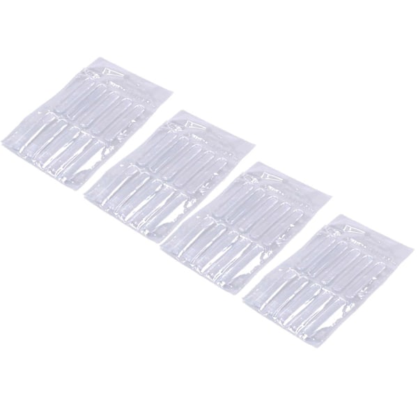 40 stk. Skapdør Bumper Selvklebende Vanntett Transparent PU Stopper Veggbeskytter