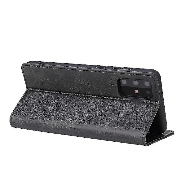 Samsung S20 Läder Mobiltelefonfodral Black