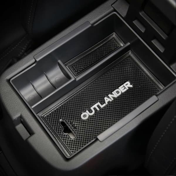Auto Sentral Konsoll Oppbevaringsboks Armlenebrett Passer for Mitsubishi Outlander 2019?2020