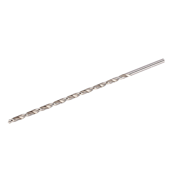 5mm HSS Ekstra Lang 200mm Bor Spiralbor Rett Skaft Bor