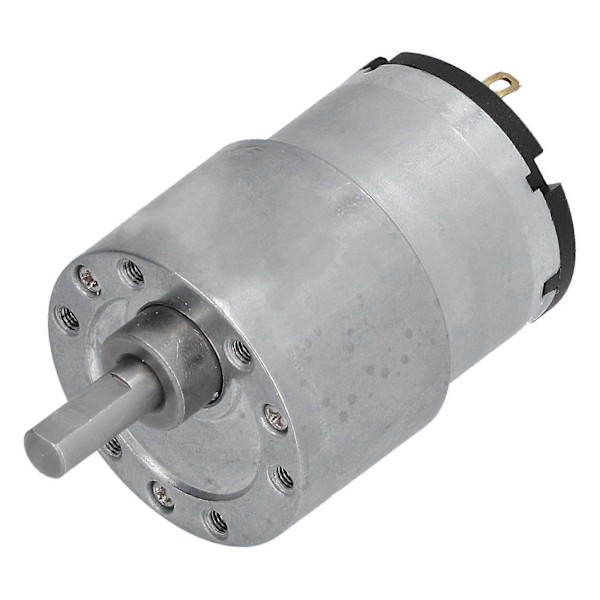 DC 12V Vaihdemoottori Nopeuden Alennus CW CCW Kuparilanka Moottorit 6mm D Akselilla JGB37?52066RPM