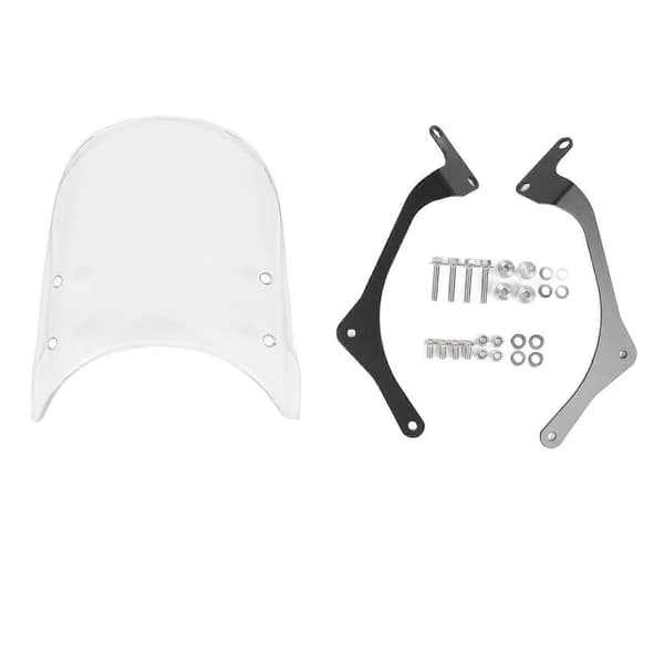 Motorcykel Främre Vindruta PC Luftflödes Vindavvisare Kåpa Vindskydd för CT125 CT110 Hunter Cub Transparent