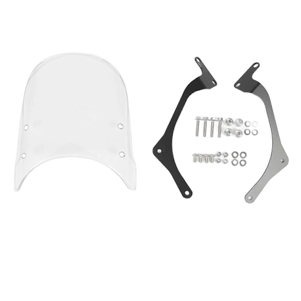 Motorsykkel Frontrute PC Luftstrøm Vindavviser Kåpe Vindskjerm for CT125 CT110 Hunter Cub Transparent