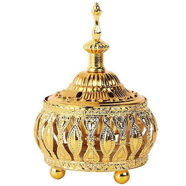 Vintage Lotus Røgelsebrænder Holder Censer Kegle Pind Dekoration -A